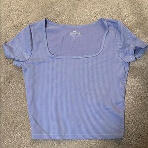 Hollister Periwinkle Blue Baby Tee